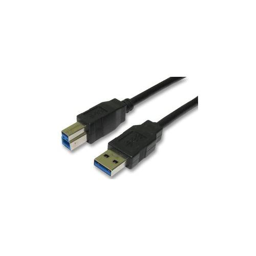 USB3-801 Pro Signal Lead , USB3.0 A Male-B Male 1M Black