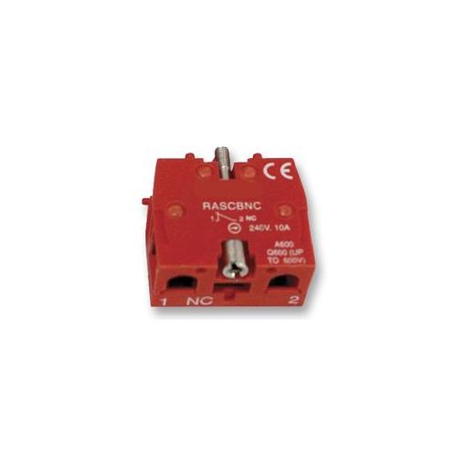 RB2-BE102 Raas 22mm Switches N/C Block
