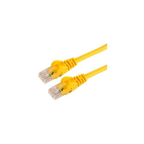 SL5EYELLOW0.5M Pro Signal Patch Lead Cat 5E Snagless Yellow 0.5M