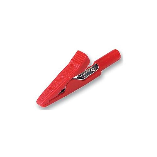MA1S RED Hirschmann Test And Measurement Test Clamp, 2mm, Red