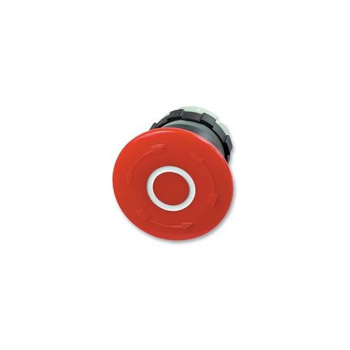 BS3P14RED-O Imo Precision Controls Push Button , 40mm Mshrm Hd , Red