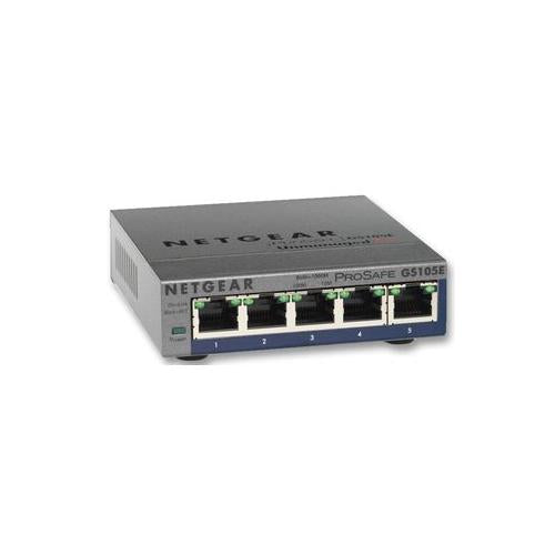 GS105E-100UKS Netgear Switch , Network , Gigabit , 5 Port