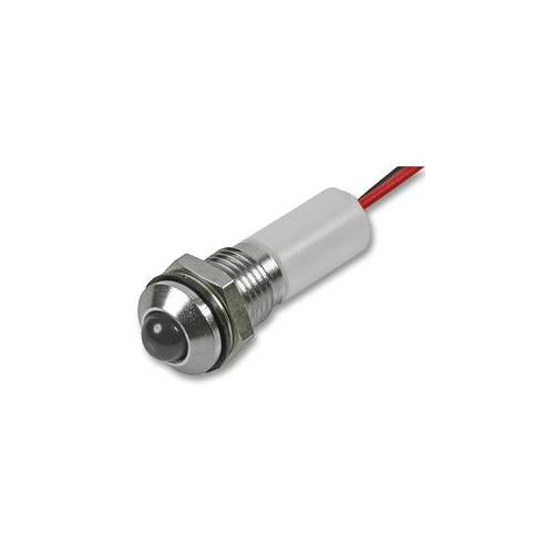 Q8P3CXXW12E Apem LED Indicator 8mm Proud White 12V