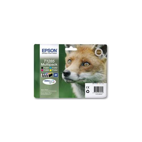T1285 Epson Ink Cartridge , Std , Black/C/M/Y