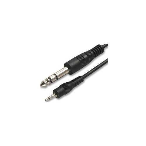 PSG03255 Pro Signal 6.35mm To 2.5mm St Lead, 1.8M