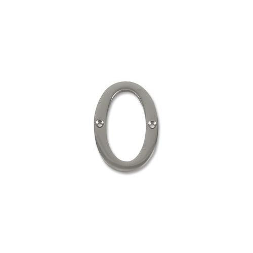 D01262 Duratool Numeral , 3" , Chrome , No '0'