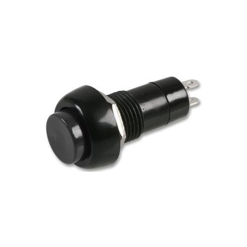 SW03230 Switch , Round Push Button , Mom , Black