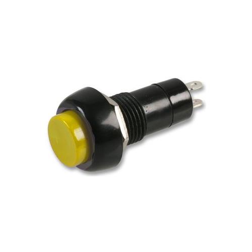 SW03231 Switch , Round Push Button , Mom , Yellow