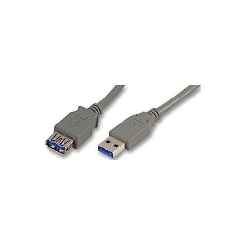 CAC250035 Pro Signal Lead , USB3.0 A Male-A Female 1M Grey