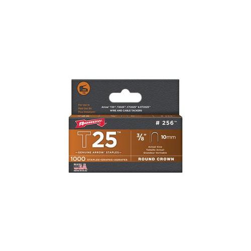 T25S-38. Arrow Fastener Staples For T-25 , 10mm (pack 1000)