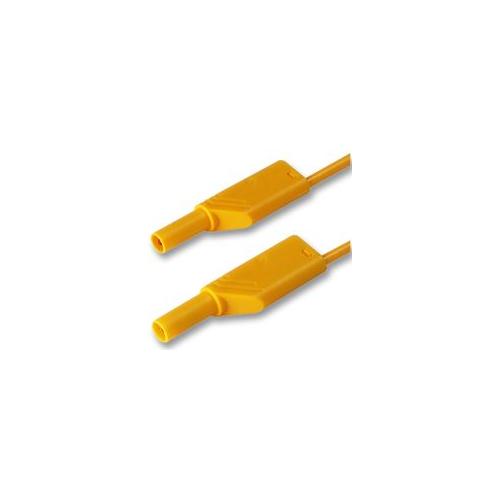 MLS WS 200/1 YELLOW Hirschmann Test And Measurement Test Lead , Yellow , 4mm