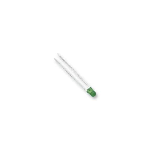 HLMP-1790 Avago Technologies LED, 3mm, Green, 2.3Mcd, 569Nm