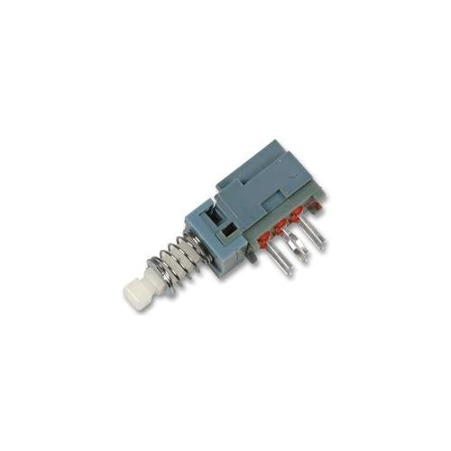 PS909L-22 Switch , Push Button , Mini , DPDT , Latch