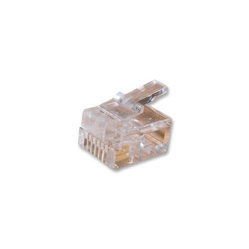 7001-6P6C Multicomp Plug, Rj12, 6P6C, Flat
