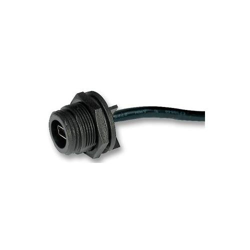 PX0446 Bulgin Connector, Miniusb, Type B, Panel Mnt