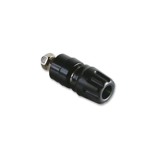PKI10A BLACK Hirschmann Test And Measurement Socket, 4mm, Black, Pk5