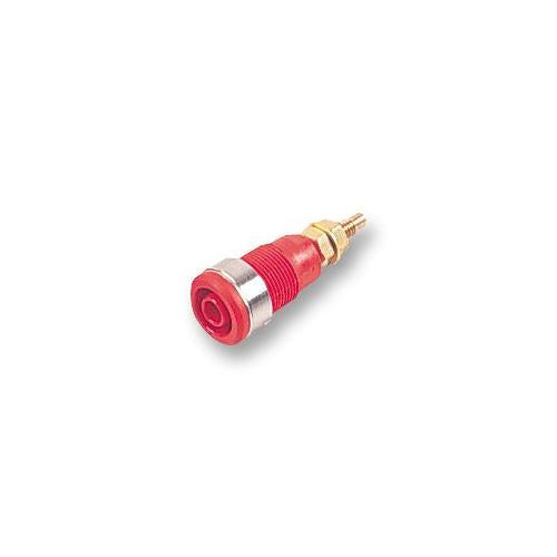 23.3020-22 Mc (Multi Contact) Socket, 4mm, Shrouded, Red, Pk5