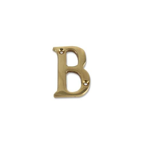 D01261 Duratool Letter , 2" , Brass , 'B'