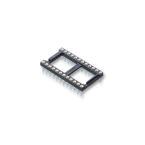 2227MC-24-06-08-F1 Socket IC, Dil, 0.6", 24Way , Integrated Circuit