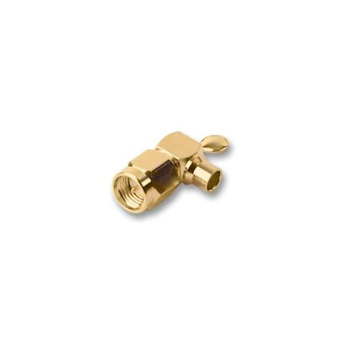 19-02V-11-TGG Multicomp Plug, Sma, Solder, R/A, Rg405/U