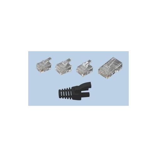 MHRJ45SRI-BK Mh Connectors Strain Relief, For Rj45, Black
