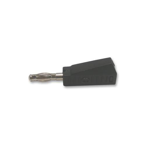 A-1.107-B Multicomp Plug, 4mm, Black