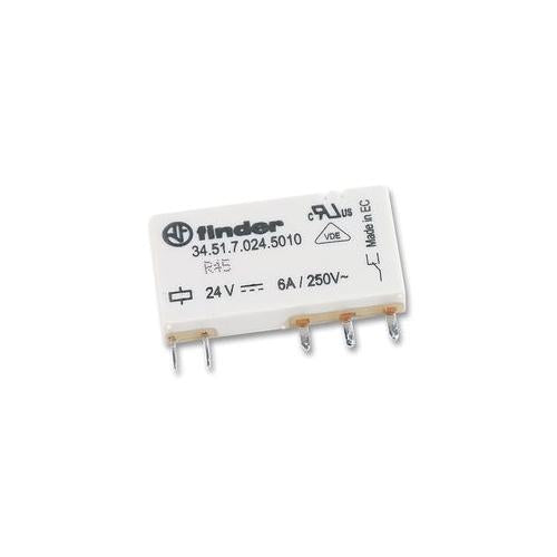 34.51.7.024.5010 Finder Relay, SPCO, 6A, 24Vdc