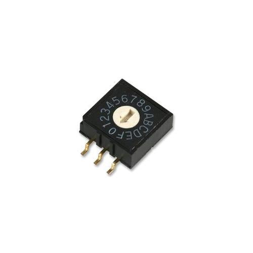 MCRM2AF-16R Multicomp Rotary Dip Switch , SMD