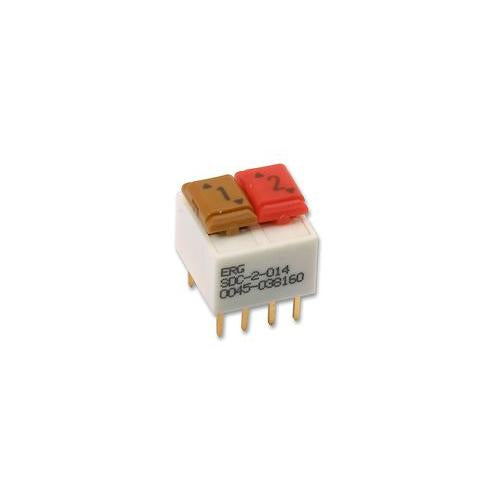 SDC-2-014 Erg Components Switch , DIL , Dt , 2Way