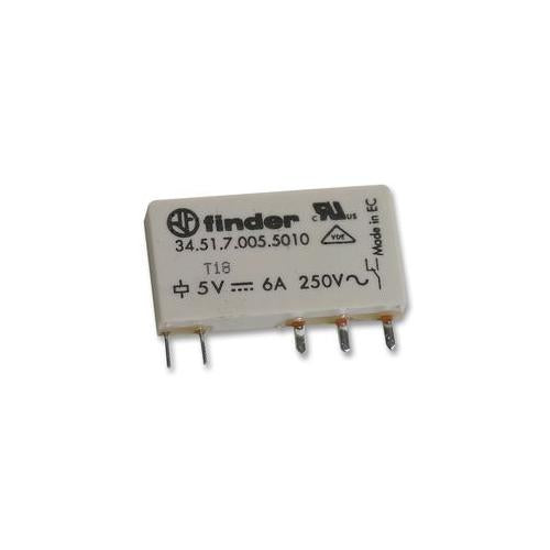 34.51.7.005.5010 Finder Relay, SPCO, 6A, 5Vdc