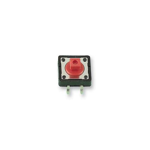 MCDTS2-4R Multicomp Tactile Switch, 7.3mm X 3.8 Sq, 260G