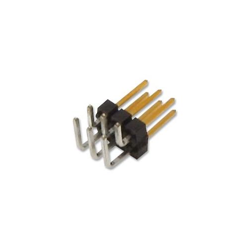 MC34769 Multicomp Header, 2 Row, R/Angle, 10Way