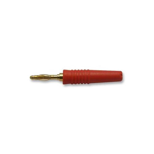 A-1.007-R Multicomp Plug, 2mm, Red