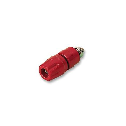 PKI10A RED Hirschmann Test And Measurement Socket, 4mm, Red, Pk5