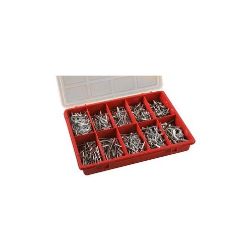 D01833 Duratool Rivet Set , 505Pcs