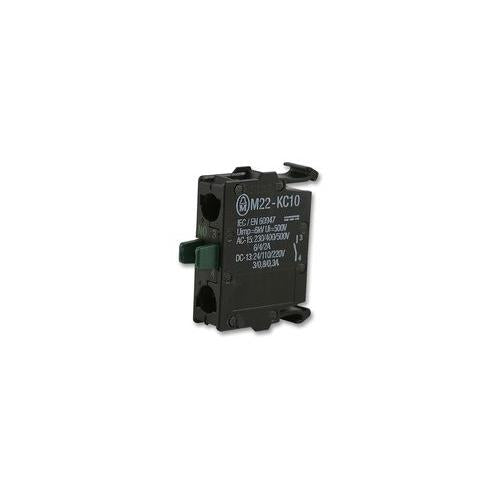 M22-KC10 Moeller Contact Block for Switch , Rear , 1No