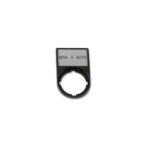 M22S-ST-GB12 Moeller switch label legend Holder , Manual/Auto