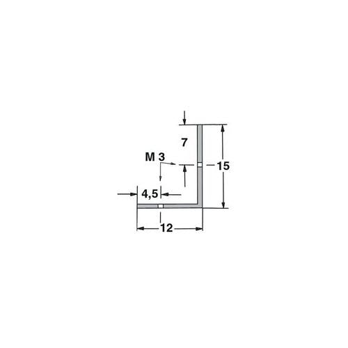 14.86.353 Ettinger Mounting Brackets, 15X12-M3