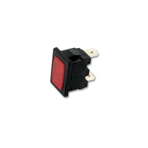 H8630FBNAL Arcolectric Switches Neon Indicator, Red