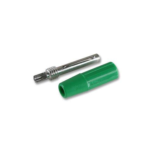 550-0400-01 Deltron Plug, 4mm, Green