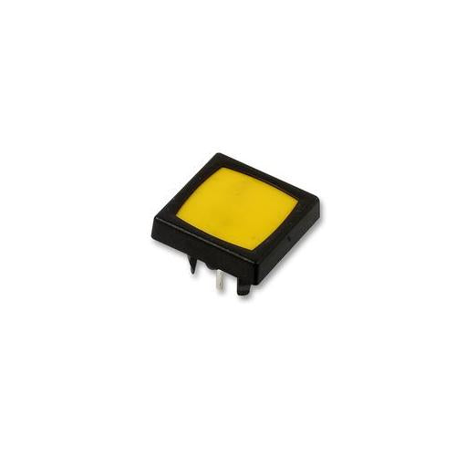 12411100791 Schurter Switch , SPNO , Square , Yellow