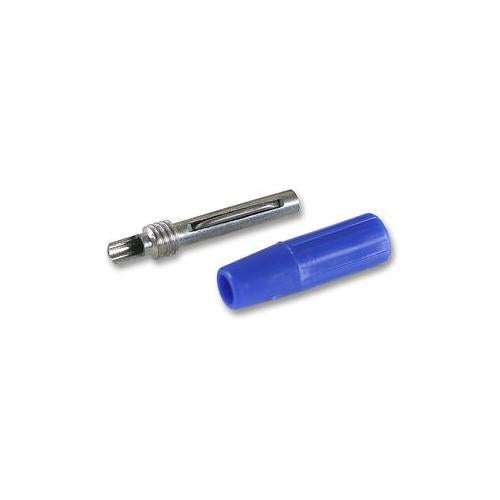 550-0200-01 Deltron Plug, 4mm, Blue