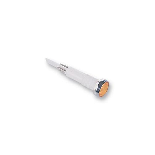 C027500NAF Arcolectric Switches Neon Indicator, Amber