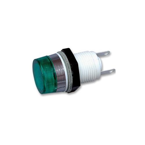 T0063AOFAD Arcolectric Switches Lamp Holder, Green