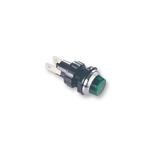 C1090FEFAI Arcolectric Switches Lamp Holder, Green