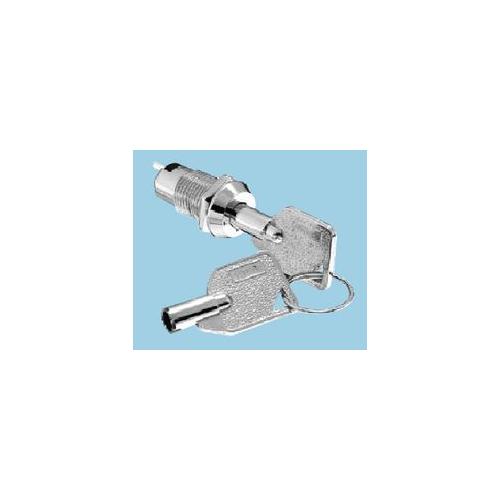S116-1 Multicomp Keyswitch , SPDT , 2Pos , Rdm , 1Keypull