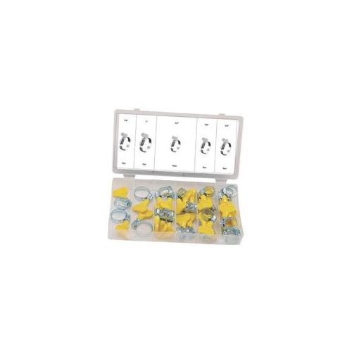 D01883 Duratool Hose Clamp Assortment , 26 pieces