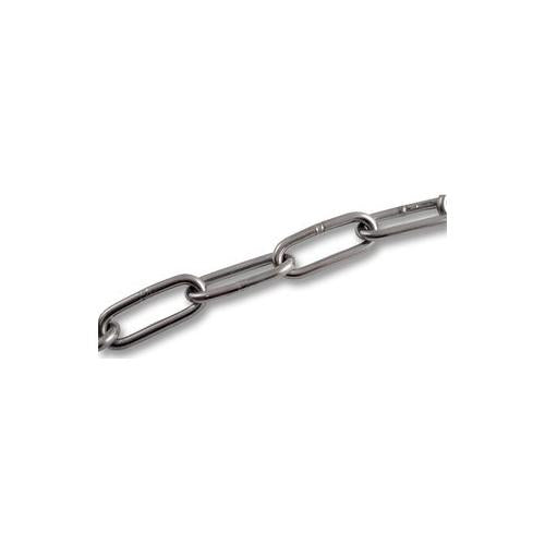 LLSS06316 Chain 6X42mm Stainless 1M