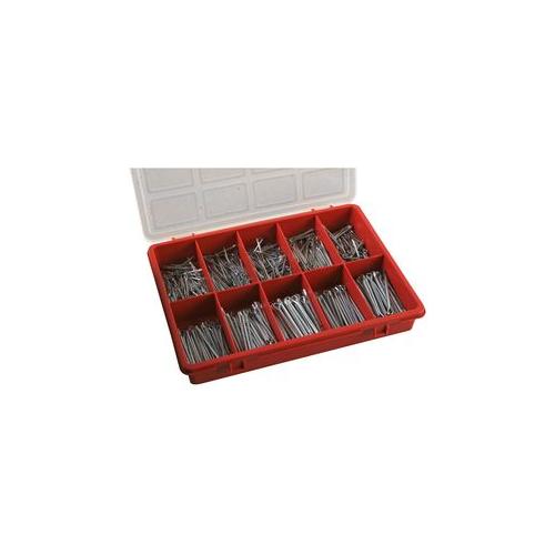 D01837 Duratool Cotter Pin Set , 650Pcs
