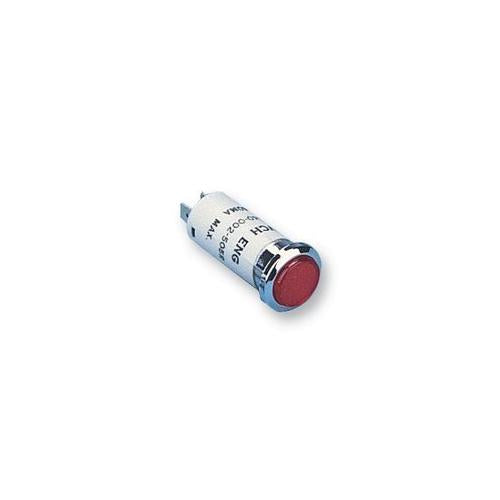 6346-002-505R CML Innovative Technologies LED Indicator, 28Vdc, Red